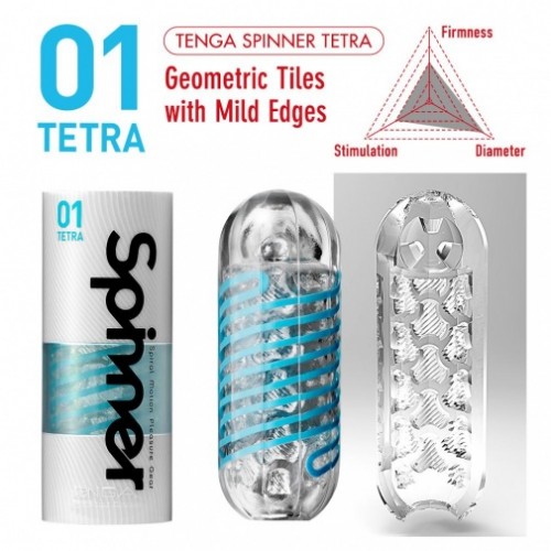 Tenga Spinner 01 Tetra 自慰器